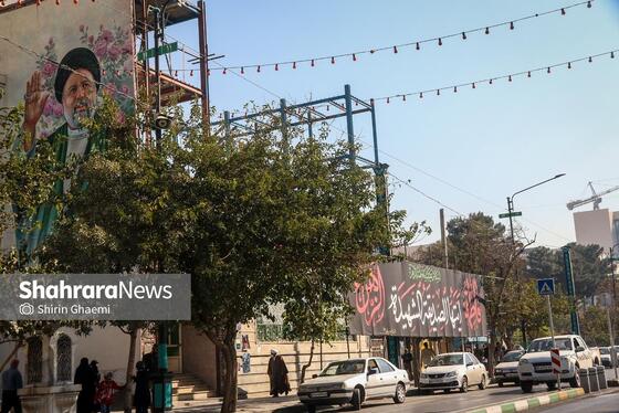 گزارش تصویری | مشهد الرضا،سیاه پوش شهادت ام الائمه،حضرت زهرا (س)