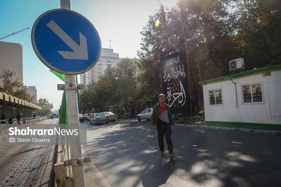 گزارش تصویری | مشهد الرضا،سیاه پوش شهادت ام الائمه،حضرت زهرا (س)