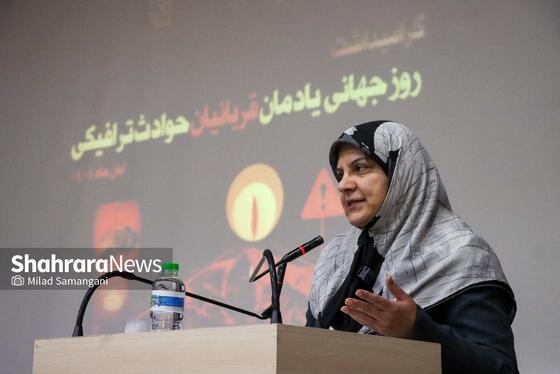 گزارش تصویری | مراسم روز جهانی یادمان قربانیان حوادث ترافیکی