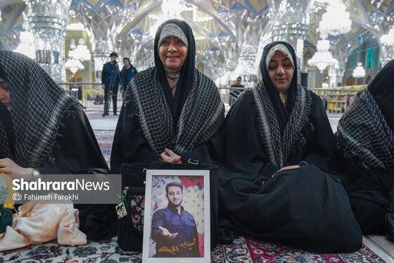 گزارش تصویری | آئین سیاه پوشی حرم مطهر امام رضا(ع)توسط مادران و همسران شهدا