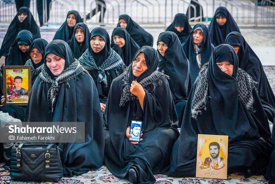 گزارش تصویری | آئین سیاه پوشی حرم مطهر امام رضا(ع)توسط مادران و همسران شهدا