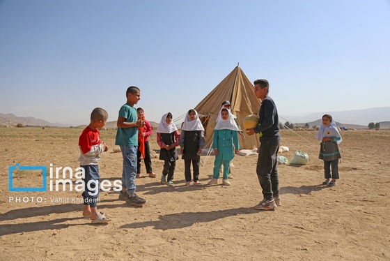 ایران زیباست | تحصیل در چادرهای عشایری