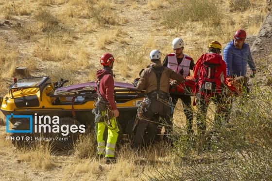 گزارش تصویری | تیم‌های واکنش سریع در کوهستان‌های «چالابه»