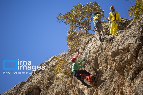 گزارش تصویری | تیم‌های واکنش سریع در کوهستان‌های «چالابه»
