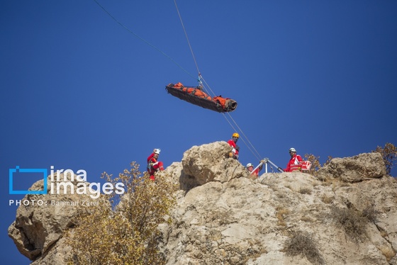 گزارش تصویری | تیم‌های واکنش سریع در کوهستان‌های «چالابه»
