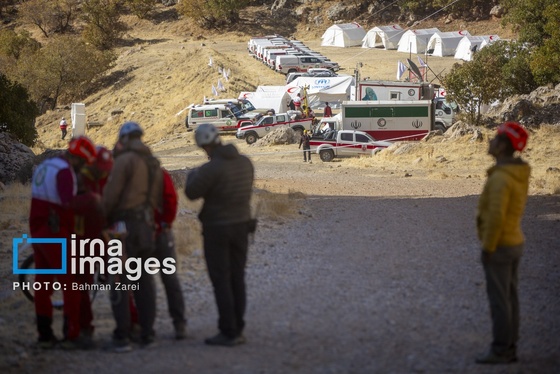 گزارش تصویری | تیم‌های واکنش سریع در کوهستان‌های «چالابه»
