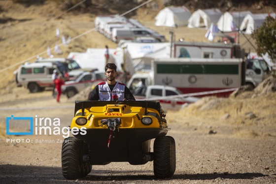 گزارش تصویری | تیم‌های واکنش سریع در کوهستان‌های «چالابه»