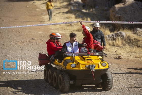گزارش تصویری | تیم‌های واکنش سریع در کوهستان‌های «چالابه»