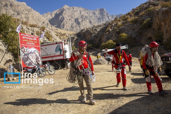 گزارش تصویری | تیم‌های واکنش سریع در کوهستان‌های «چالابه»
