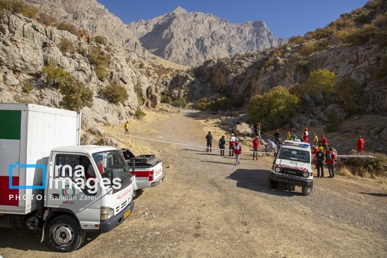 گزارش تصویری | تیم‌های واکنش سریع در کوهستان‌های «چالابه»
