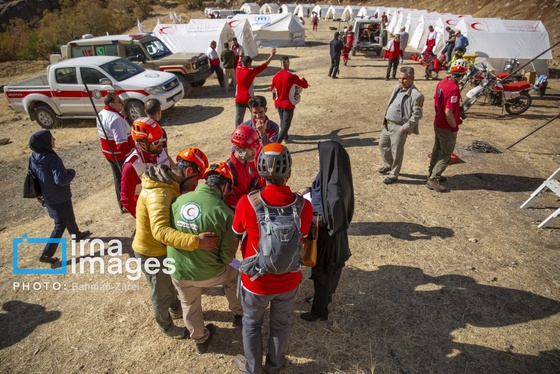 گزارش تصویری | تیم‌های واکنش سریع در کوهستان‌های «چالابه»