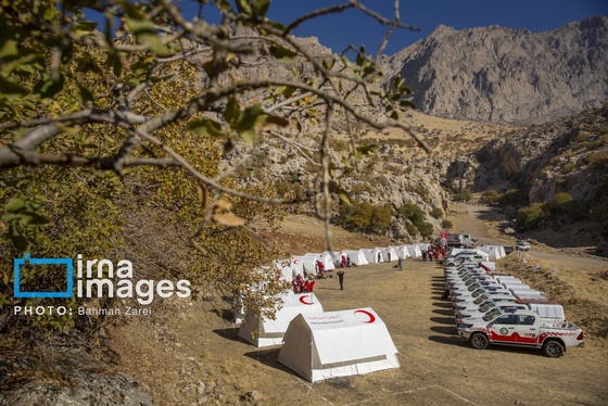 گزارش تصویری | تیم‌های واکنش سریع در کوهستان‌های «چالابه»