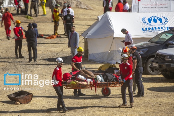 گزارش تصویری | تیم‌های واکنش سریع در کوهستان‌های «چالابه»