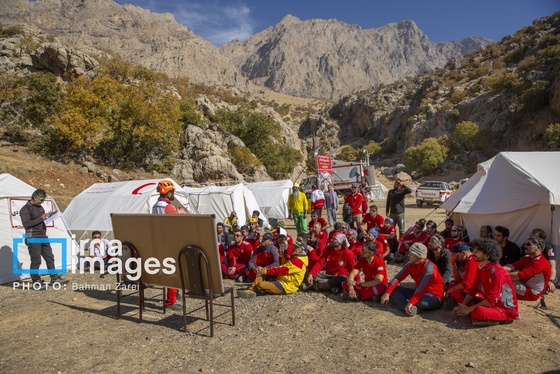 گزارش تصویری | تیم‌های واکنش سریع در کوهستان‌های «چالابه»