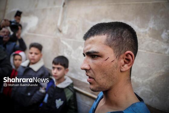 گزارش تصویری | بازسازی صحنه جرم زورگیری موبایل با ساطور از دو نوجوان مشهدی