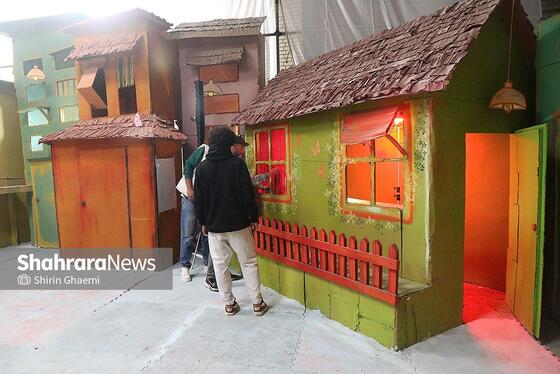 گزارش تصویری | بازدید شهردار مشهد از پشت‌صحنه فیلم سینمایی «کاکا لوتی»