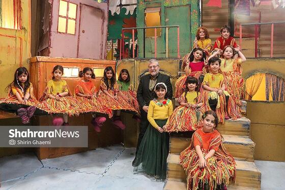 گزارش تصویری | بازدید شهردار مشهد از پشت‌صحنه فیلم سینمایی «کاکا لوتی»