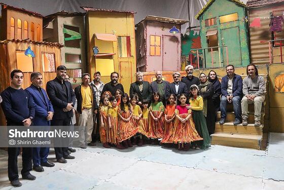 گزارش تصویری | بازدید شهردار مشهد از پشت‌صحنه فیلم سینمایی «کاکا لوتی»