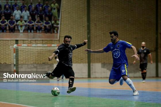 گزارش تصویری | هفته ششم لیگ دسته اول فوتسال | مسابقه وفاشمش مشهد و آرمان زنجان