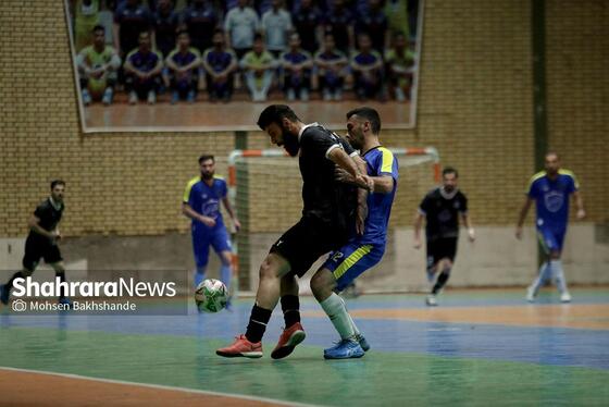 گزارش تصویری | هفته ششم لیگ دسته اول فوتسال | مسابقه وفاشمش مشهد و آرمان زنجان