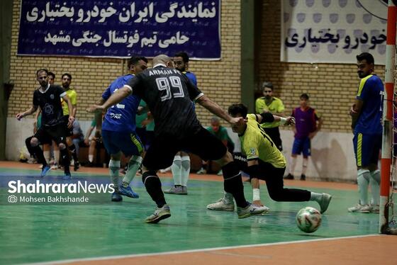گزارش تصویری | هفته ششم لیگ دسته اول فوتسال | مسابقه وفاشمش مشهد و آرمان زنجان