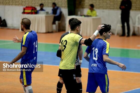 گزارش تصویری | هفته ششم لیگ دسته اول فوتسال | مسابقه وفاشمش مشهد و آرمان زنجان