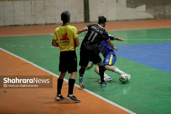 گزارش تصویری | هفته ششم لیگ دسته اول فوتسال | مسابقه وفاشمش مشهد و آرمان زنجان