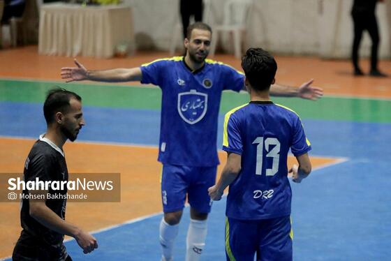 گزارش تصویری | هفته ششم لیگ دسته اول فوتسال | مسابقه وفاشمش مشهد و آرمان زنجان