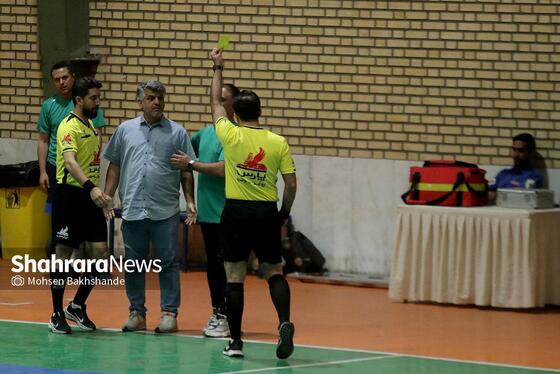 گزارش تصویری | هفته ششم لیگ دسته اول فوتسال | مسابقه وفاشمش مشهد و آرمان زنجان