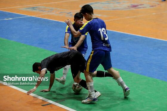 گزارش تصویری | هفته ششم لیگ دسته اول فوتسال | مسابقه وفاشمش مشهد و آرمان زنجان