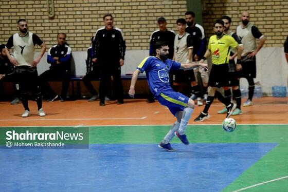 گزارش تصویری | هفته ششم لیگ دسته اول فوتسال | مسابقه وفاشمش مشهد و آرمان زنجان