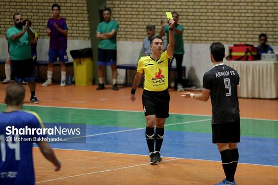 گزارش تصویری | هفته ششم لیگ دسته اول فوتسال | مسابقه وفاشمش مشهد و آرمان زنجان