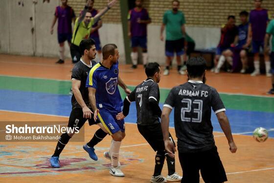 گزارش تصویری | هفته ششم لیگ دسته اول فوتسال | مسابقه وفاشمش مشهد و آرمان زنجان