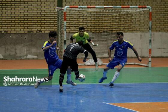 گزارش تصویری | هفته ششم لیگ دسته اول فوتسال | مسابقه وفاشمش مشهد و آرمان زنجان