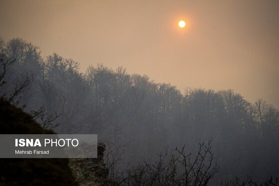 گزارش تصویری | عملیات مهار آتش‌سوزی مناطق کوهستانی روستاهای دلیر و الیت
