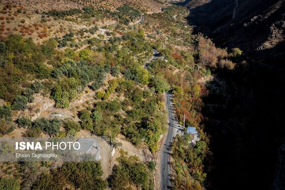 ایران زیباست | پاییزِ هزاررنگ در روستای شیت - طارم
