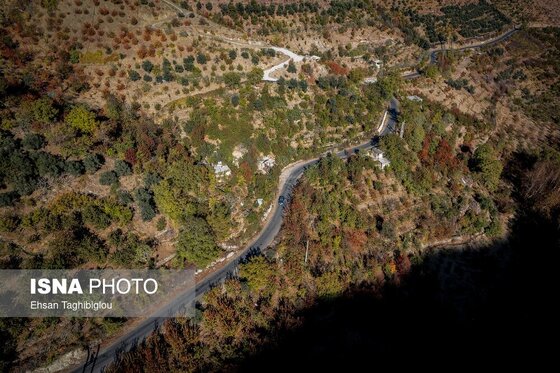 ایران زیباست | پاییزِ هزاررنگ در روستای شیت - طارم