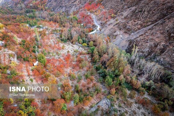 ایران زیباست | پاییزِ هزاررنگ در روستای شیت - طارم