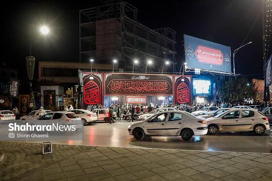 گزارش تصویری | موکب های سطح شهر مشهد در آستانه شهادت حضرت زهرا (س)