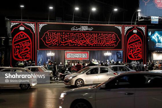 گزارش تصویری | موکب های سطح شهر مشهد در آستانه شهادت حضرت زهرا (س)