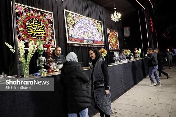 گزارش تصویری | موکب های سطح شهر مشهد در آستانه شهادت حضرت زهرا (س)