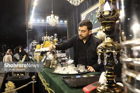 گزارش تصویری | موکب های سطح شهر مشهد در آستانه شهادت حضرت زهرا (س)