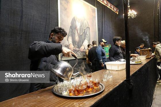 گزارش تصویری | موکب های سطح شهر مشهد در آستانه شهادت حضرت زهرا (س)