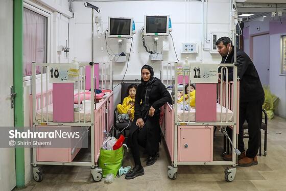 گزارش تصویری | بیمارستان دکتر شیخ مشهد در موج جدید آنفلوآنزا