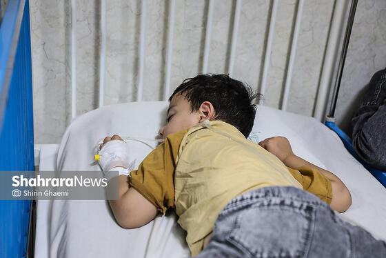 گزارش تصویری | بیمارستان دکتر شیخ مشهد در موج جدید آنفلوآنزا