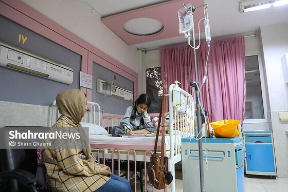 گزارش تصویری | بیمارستان دکتر شیخ مشهد در موج جدید آنفلوآنزا