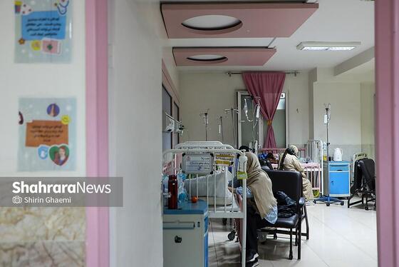 گزارش تصویری | بیمارستان دکتر شیخ مشهد در موج جدید آنفلوآنزا