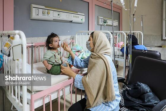 گزارش تصویری | بیمارستان دکتر شیخ مشهد در موج جدید آنفلوآنزا