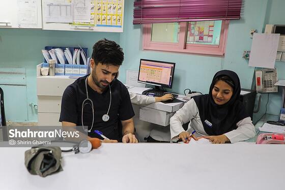 گزارش تصویری | بیمارستان دکتر شیخ مشهد در موج جدید آنفلوآنزا