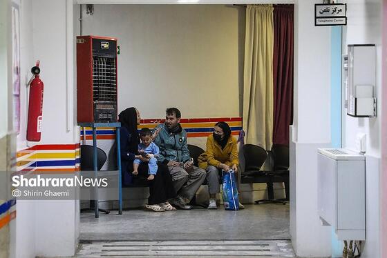 گزارش تصویری | بیمارستان دکتر شیخ مشهد در موج جدید آنفلوآنزا